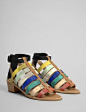 Loeffler Randall rooney multicolor strappy sandal at Bird