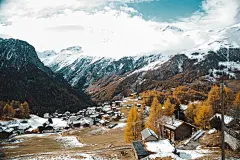 雪景高清摄影素材