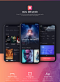 UI Kits : Kino iOS UI KIt is high quality pack to kickstart your movie projects and speed up your design workflow. Kino includes 36 iOS screen templates designed in Sketch, 4 categories (Movie, Profile & Social, Sign In & Sign Up, Navigation). Thi