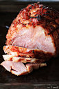 Bottomless Pit : Slow Cooker Ham with Maple Brown Sugar Glaze