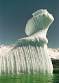 螺旋冰山 - 南极