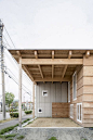 屋顶与矩形-北海道住宅