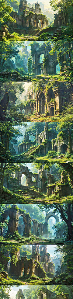 AI · 场景-花瓣网|陪你做生活的设计师 | 计参考 背景插画临摹图-淘宝网
