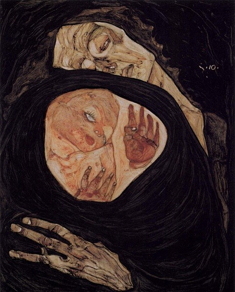 #Egon Schiele##抽象画##...