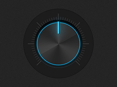 超棒的旋转按钮ui设计