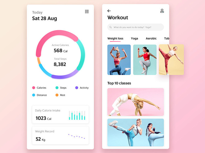 Mobile Fitness App f...