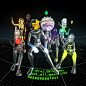 3D black Character design mask motion octane Render Unreal Unreal Engine