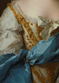 Madame de La Porte by Jean-Marc Nattier, 1754 (detail)