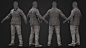 Modular Clothing Scans, James Busby : Available here :: https://www.3dscanstore.com/3d-clothing-models-1/male-3d-clothing-models

Weve just released a load of high res clothing scans, both real time and source ZTL models with PBR textures for the realtime