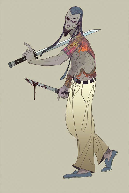 Yakuza by Mickael Ba...