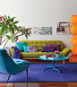 生活的色彩：圣保罗65平方米现代小公寓设计