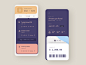 Itinerary ✈️ itinerary travel mobile flat dashboard list iphone app ux ios ui