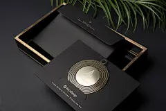 企业名片与装饰礼品的结合案例 - 三视觉