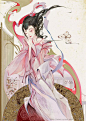 唯美古风人物插画分享 三期 - 插画图片_插画师_插画壁纸_场景插画_yidodo.net - 意兜兜