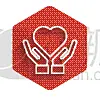 分离着色,动物心脏,白色,长发,计算机图标,易接近性,成一排,家庭,浪漫,直的