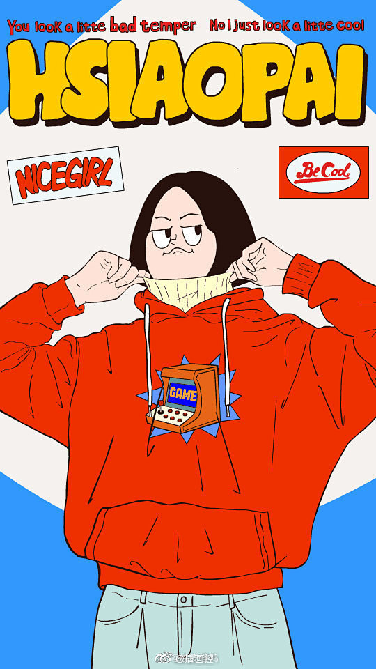 #插画艺术# 投稿：@铁皮怪鸭 ｜

向...