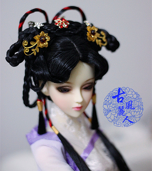 [古风丽人]SD BJD 古装盘发、CO...