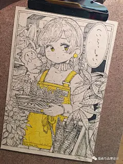 插画丨速写本里的超萌咖啡店少女日常，跟小美女一起去画里的世界喝杯咖啡 : 60万插画师共同关注→插画与品牌设计
