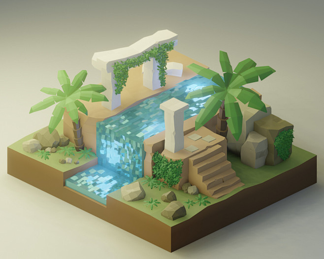 Tropical ruins, insp...