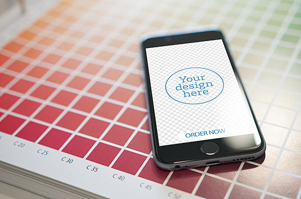 iPhone 6 - Mockup (3...