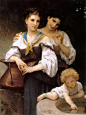 法国学院派画家William Adolphe Bouguereau作品欣赏（中）(9)