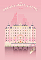 The Grand Budapest Hotel - by Lorena G                                                                                                                                                      More: 