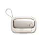 10000mA Portable Mini Charger For Apple And Android Compact Portable Charger Soft Mist White