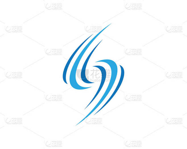 企业S字母标识设计矢量