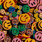 3D abstract Digital Art  ILLUSTRATION  Render texture typography  