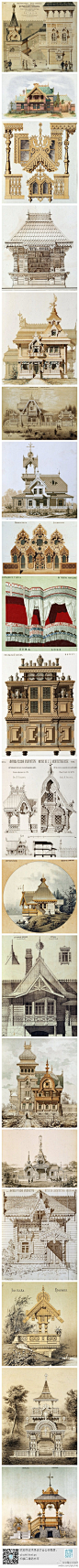 18世纪俄罗斯建筑设计图