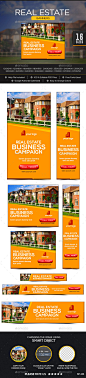 Real Estate Banners - Banners & Ads Web Elements