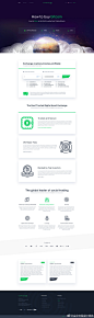 一组比特币、加密货币类平台的网页设计参考 #电商官网设计精选# #网页设计# ​​​​