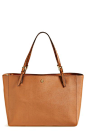 Tory Burch 'York' Buckle Tote | Nordstrom : Free shipping and returns on Tory Burch 'York' Buckle Tote at Nordstrom.com. Delicate gilt buckles grace the slender straps atop a streamlined tote shaped from lavish Saffiano leather.