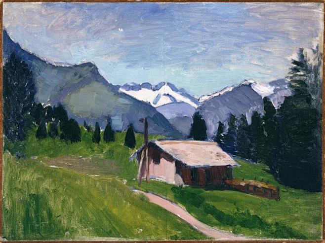 Savoy Alps #油画# #文物#