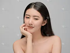 肖像,干净,彩妆,自然美,时装模特,完美,亚洲,spa美容,皮肤