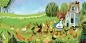Feeding the Chickens : A personal project for my portfolio