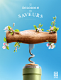 SAQ_Spring : promotional poster for the wine spring event
