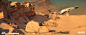 Mass Effect: Andromeda - Pre-Production Desert Environment, Michael Havart : This was an early Desert Environment Test during Pre-Production. Not used in final game.