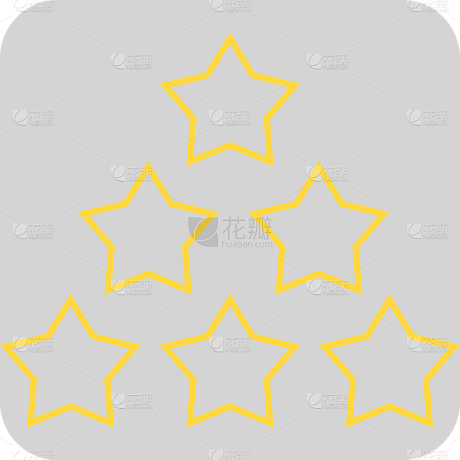 ICON-矢量星星图标11