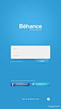 Behance网络应用程序GUI界面设计 #iOS# #UI#