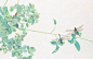插画师Tomoyuki Kambe，浮生若梦，得闲时光，舒服清爽的配色~