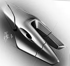 光影训练，产品形态手绘，黑白灰，设计师George Yoo， 工业设计，产品设计，普象网