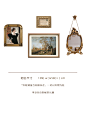 vintage天使复古轻奢卧室装饰画法式客厅餐厅墙面挂画美式壁画-tmall.com天猫