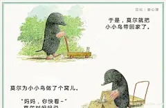 插画手绘：治愈系小故事，爱是一种自由