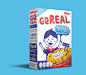 Repackage of Kellogg's cereal - Student Project : Repackage of Kellogg's cereal. "ceREAL" is the new healthy product line which especially designed for children and to encourage them building up a healthy eating habit. Some nutrition information