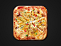 Pizza iOS Icon by Boris Wick