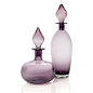 Sultan Canister : Found only at Z Gallerie, our exquisite Eggplant Sultan Canister, in striking Eggplant purple glass, lend a vibrancy to your decor. And the ample, curvaceous sh...