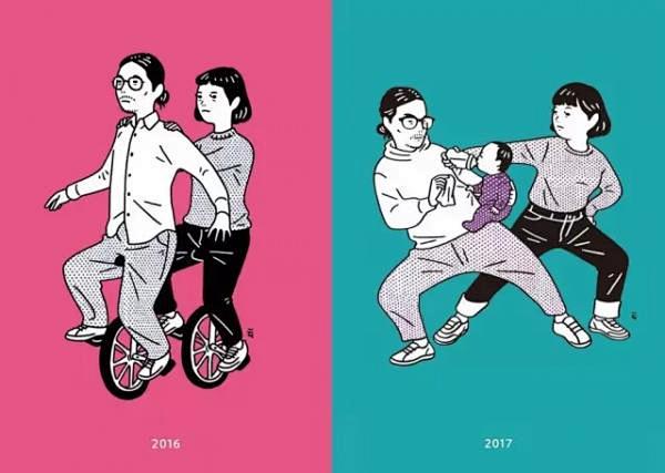 二村大辅的插画也太特么有意思了吧！ : ...