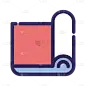 运动icon-瑜伽垫
