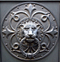 lions head door knocker